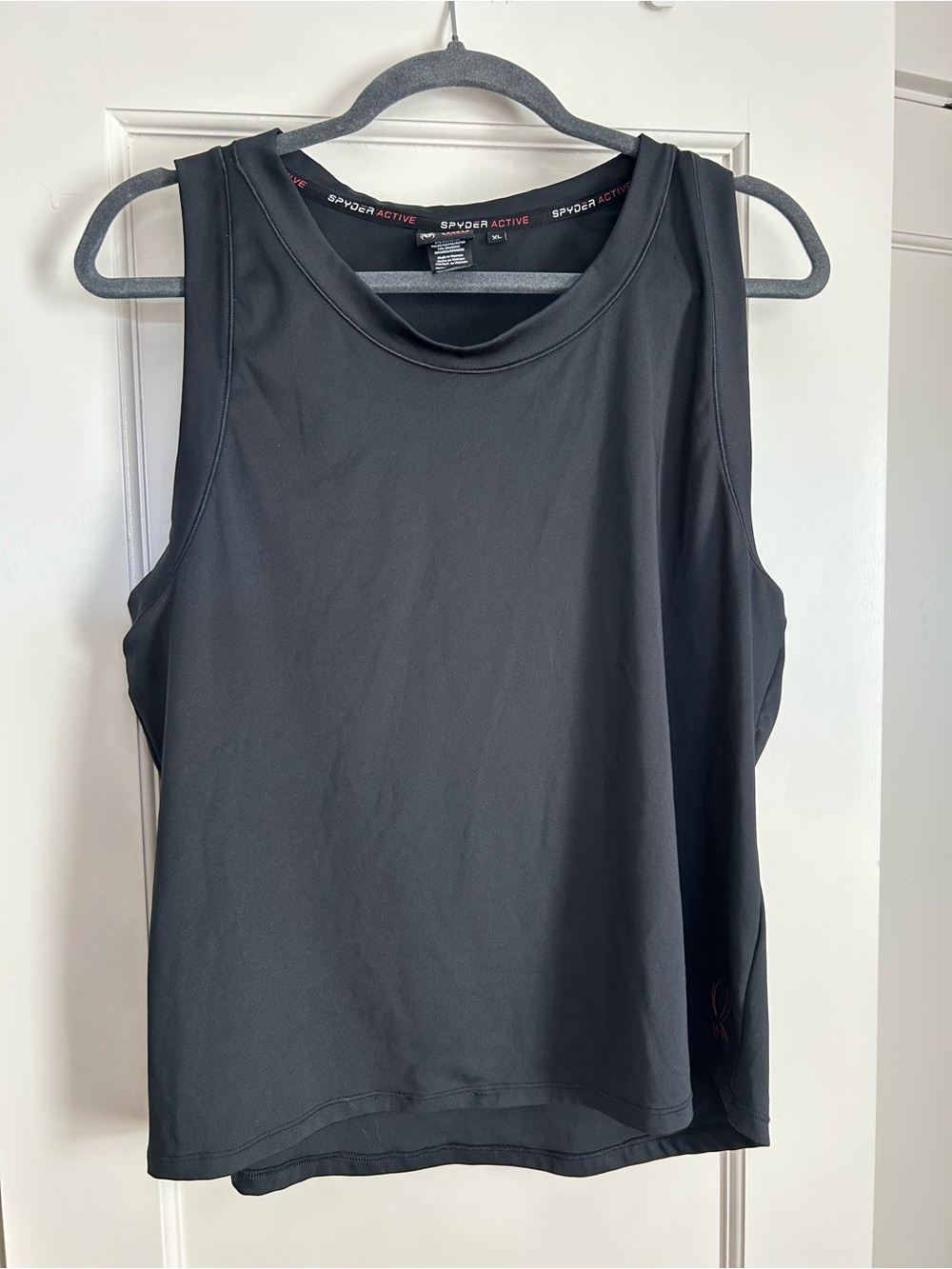 Spyder Active Women’s Workout Tank Top Sleeveless Black XL